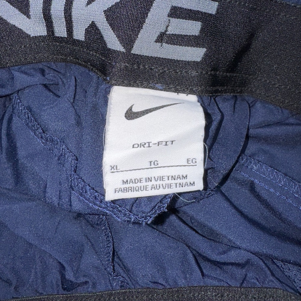 Pepperdine Waves Mens XL Authentic Team Issue Screened Blue Nike Shorts - Picture 4 of 10